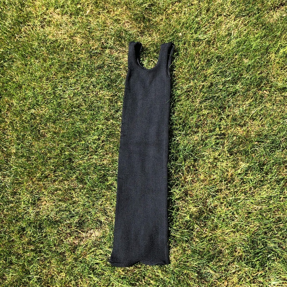 Hunza G Tank Black Dress